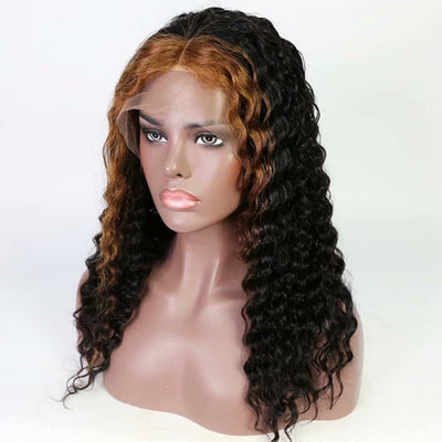1B/30 Highlight Deep Curly Full Lace Wig - Hair By Akoni