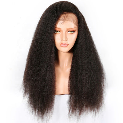 Kinky Straight Full Lace Wig - Hair By Akoni