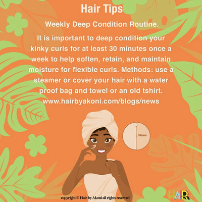 Deep Condition Your Hair Weekly