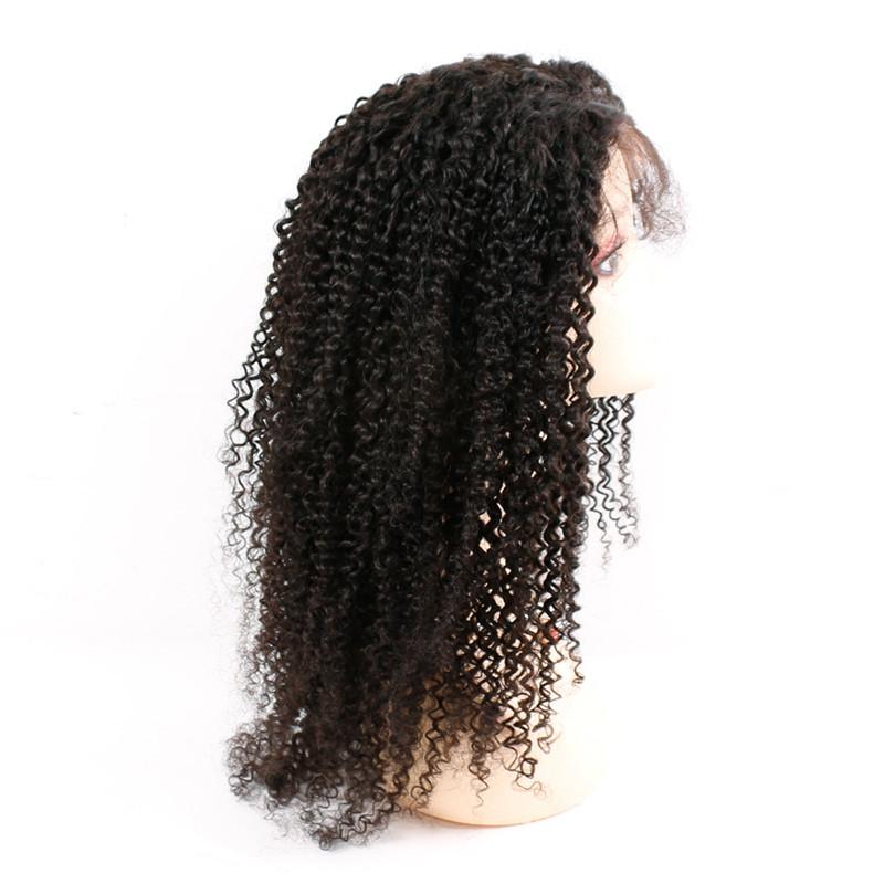 kinky curly full lace wig