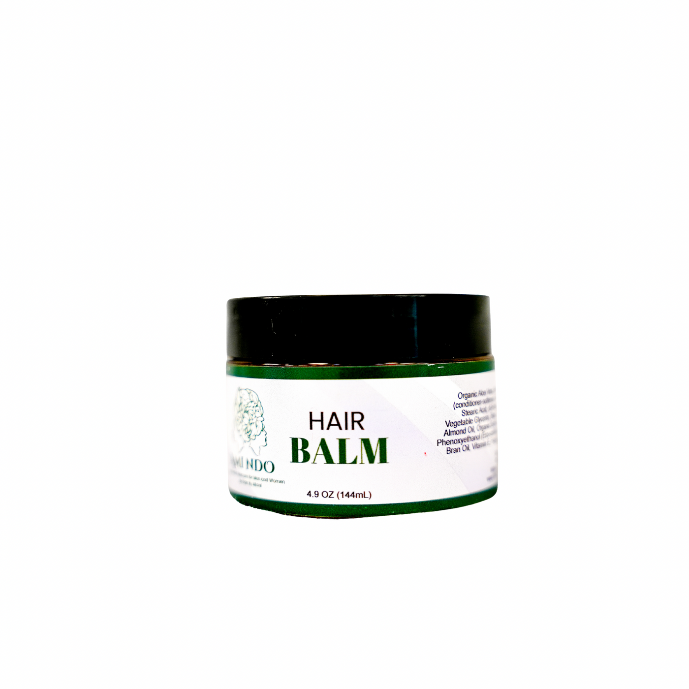 Hair Balm With Peppermint, Rosemary, Chamomile & Lavender Essential Oils