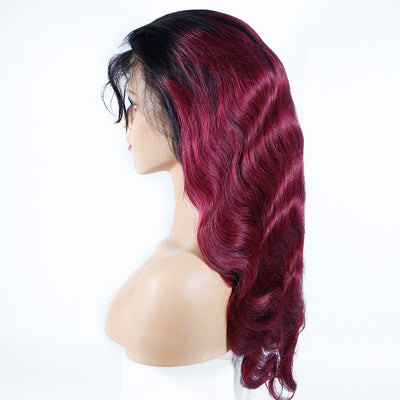 1B/99J Body Wave Full Lace Wig - Hair By Akoni