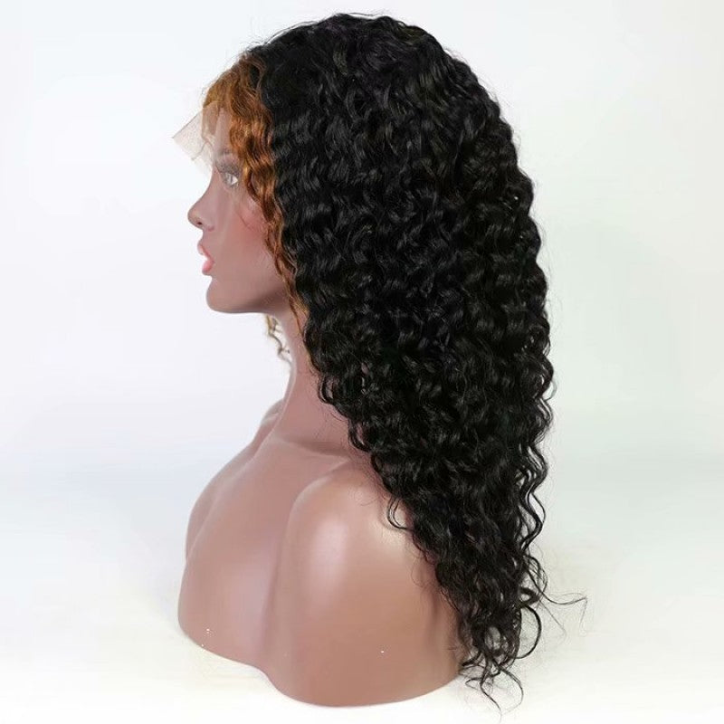 1B/30 Highlight Deep Curly Full Lace Wig - Hair By Akoni