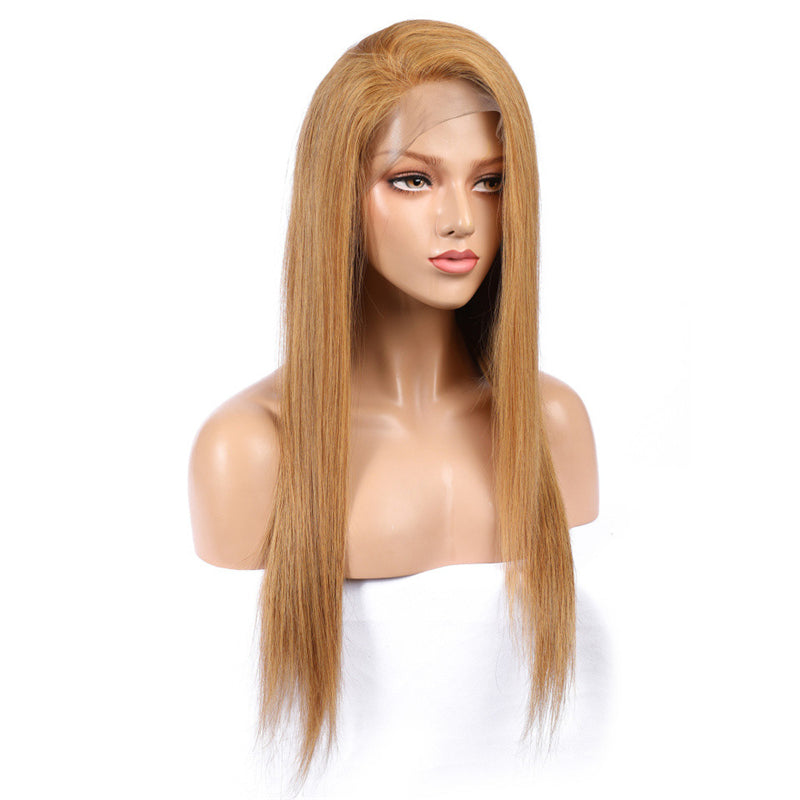 Strawberry Blonde Straight Full Lace Wig - Hair By Akoni