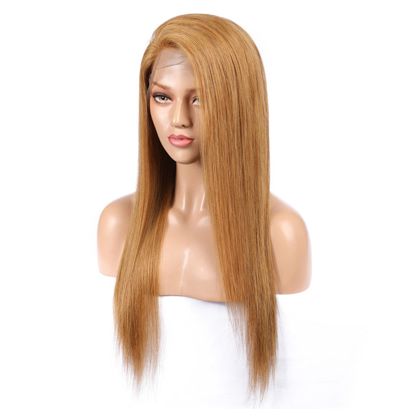 Strawberry Blonde Straight Full Lace Wig - Hair By Akoni