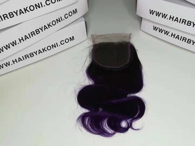 2 Toned Ombre Closure 20" Bundle - Hair By Akoni