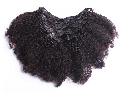 Clip-Ins : Afro Kinky Curly - Hair By Akoni