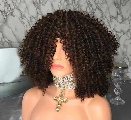 Spiral Curly Bob Full Lace Wig - Hair By Akoni