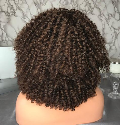 Spiral Curly Bob Full Lace Wig - Hair By Akoni