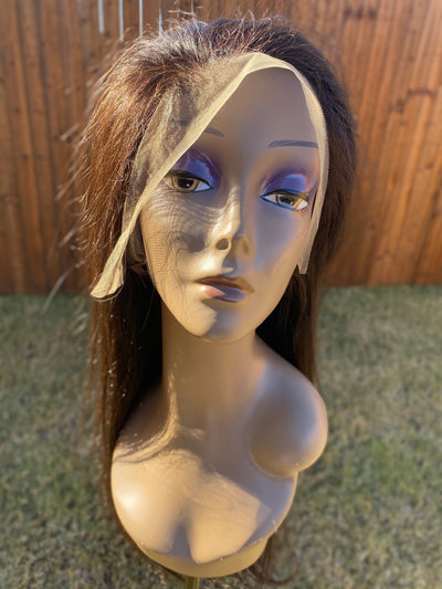 Straight Frontlace Wig 180% Density - Hair By Akoni