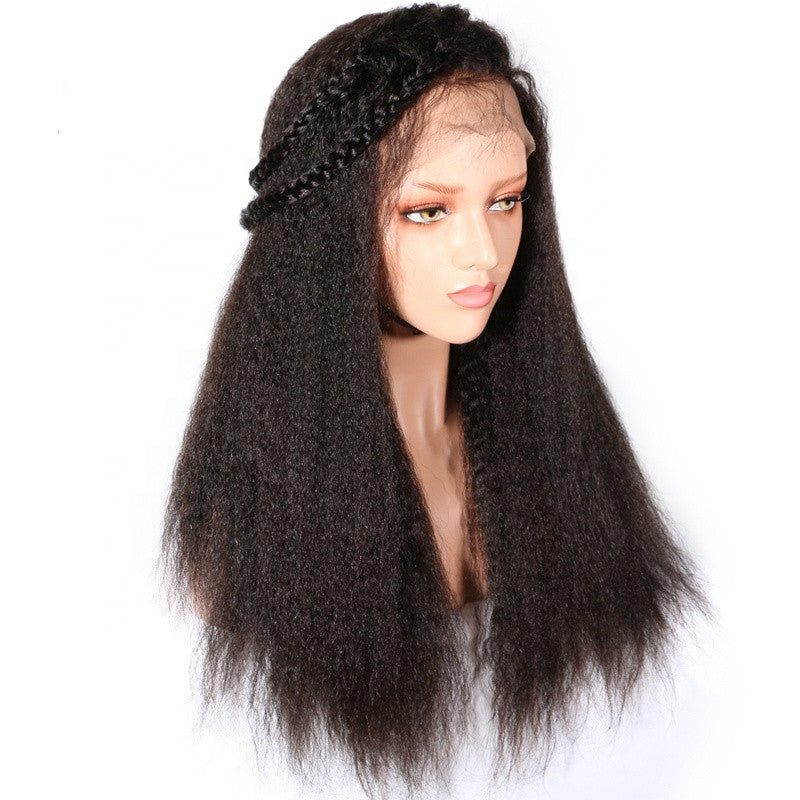 Kinky Straight Full Lace Wig - Hair By Akoni