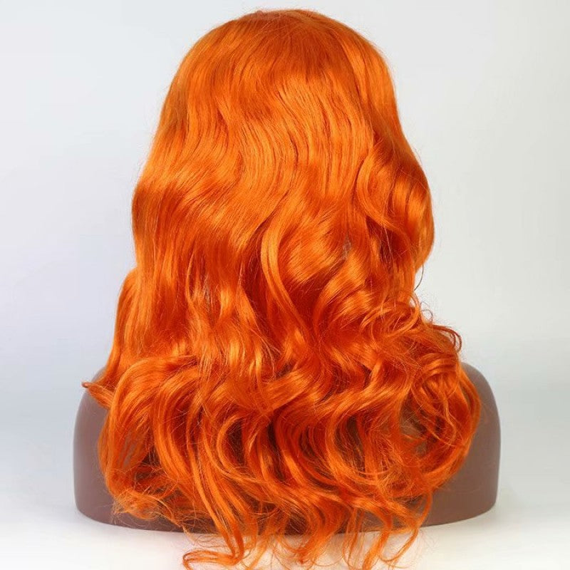 Orange Body Wave Full Lace Wig - Hair By Akoni
